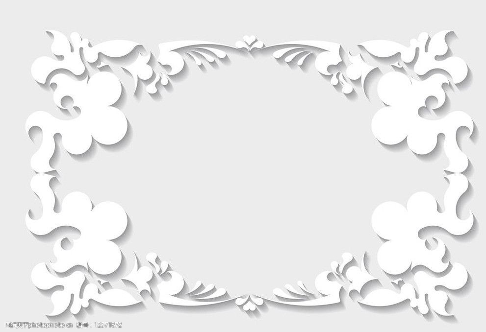 花纹相框边框图片