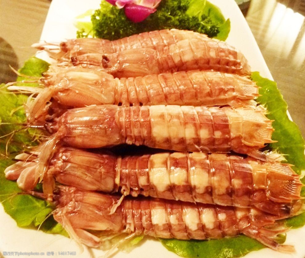 白灼富贵虾图片