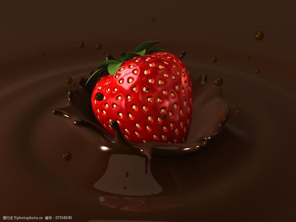 草莓巧克力 - 堆糖，美图壁纸兴趣社区