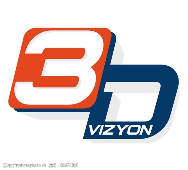 3d_vizyonlogo设计欣赏3d_vizyon广告公司标志下载标志设计欣赏