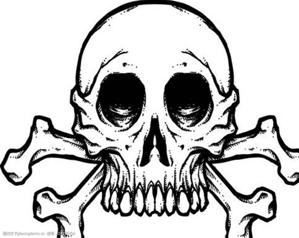 骷髅图案设计图片