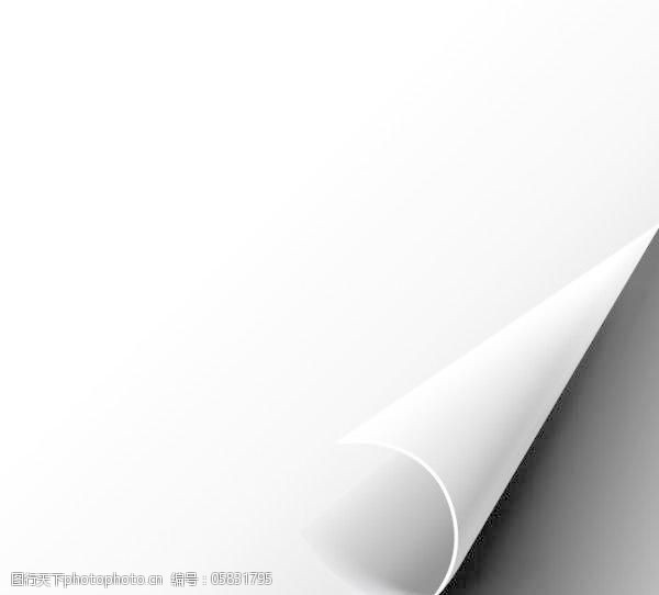 空白纸张矢量素材08