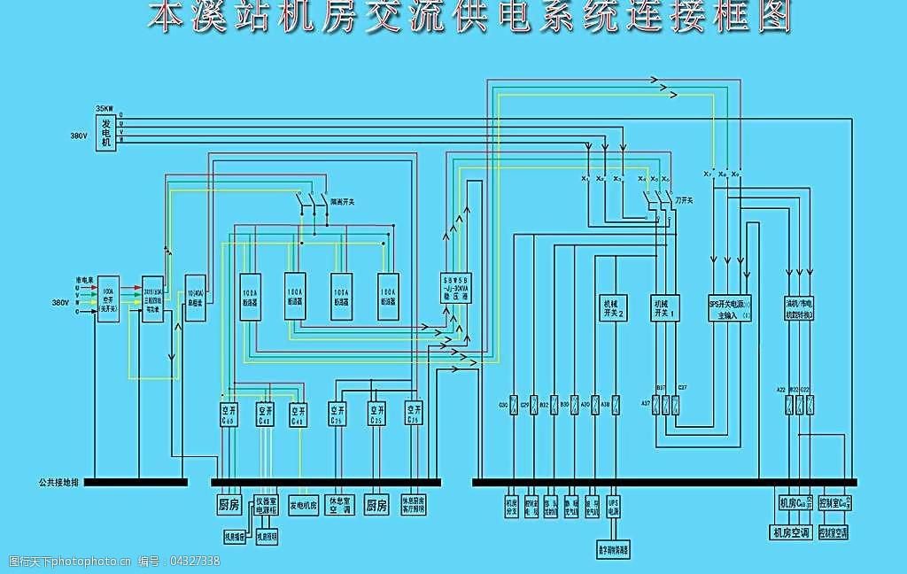 供电台区线路图图片