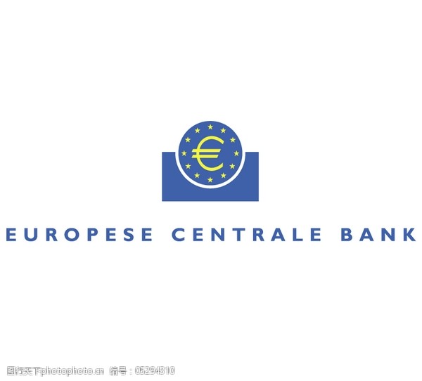 logo設計欣賞europese_centrale_bank金融機構logo下載標誌設計欣賞