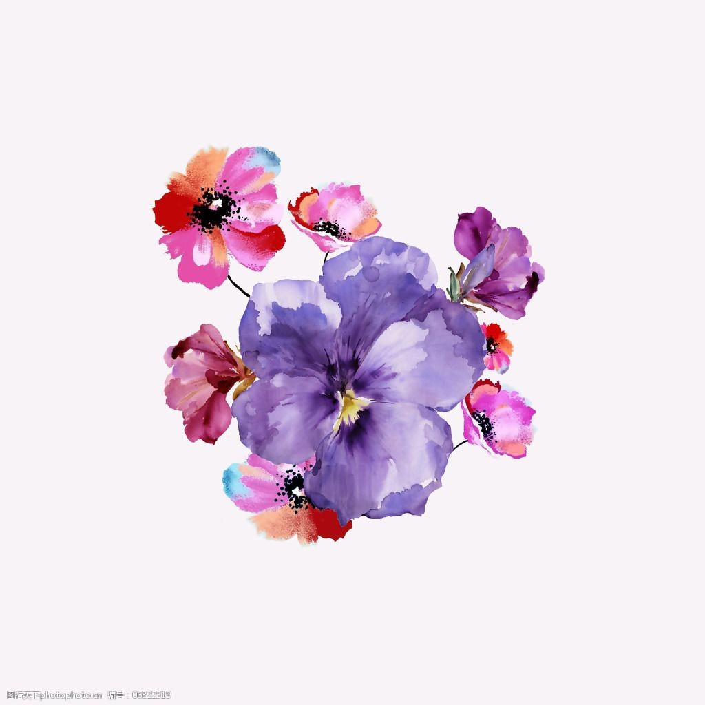 位图psd植物花朵pop原创免费素材