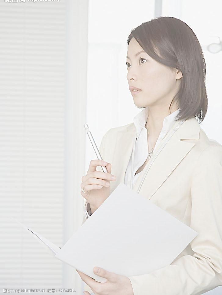 城市白领职业人物图片