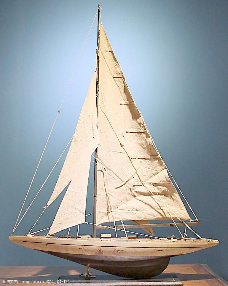 复古航海帆船模型工艺品图片