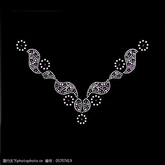 烫钻项链免费素材