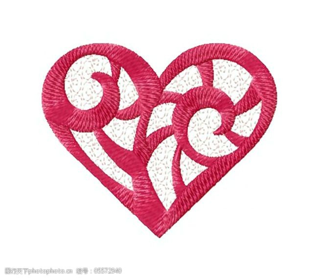 关键词:绣花免费下载 服装图案 几何 免费下载 心形 绣花 面料图库