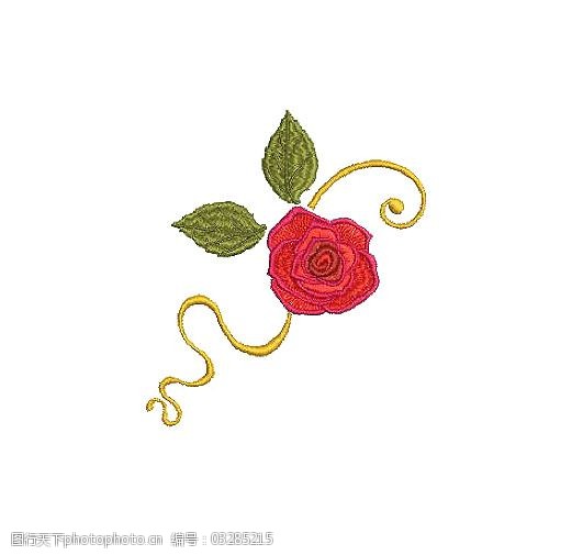 绣花植物花花朵高清免费素材