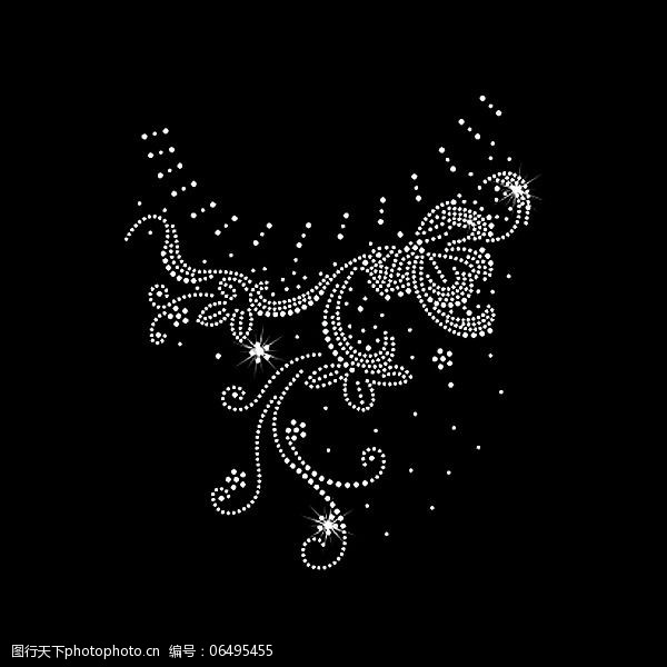 烫钻领边免费素材