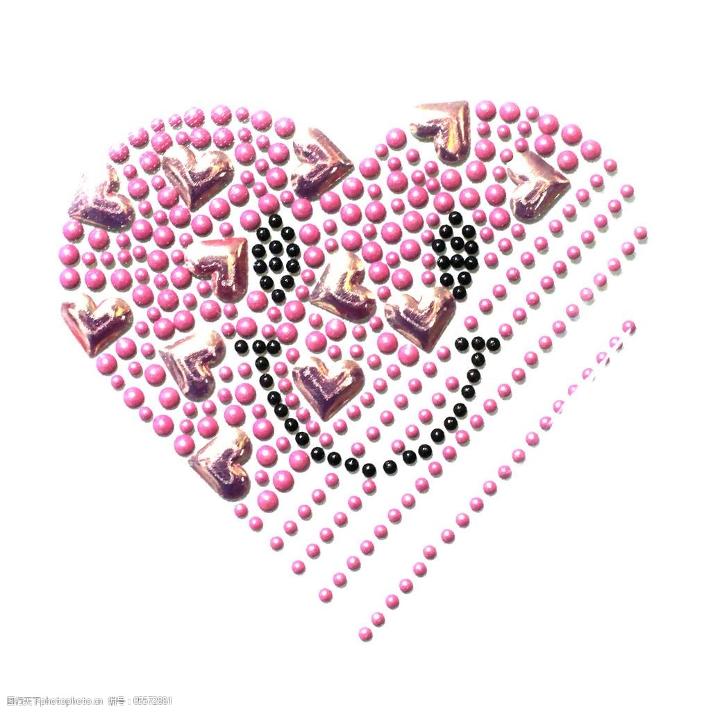 关键词:烫钻免费下载 服装图案 几何 铆钉 免费下载 烫钻 心形 面料