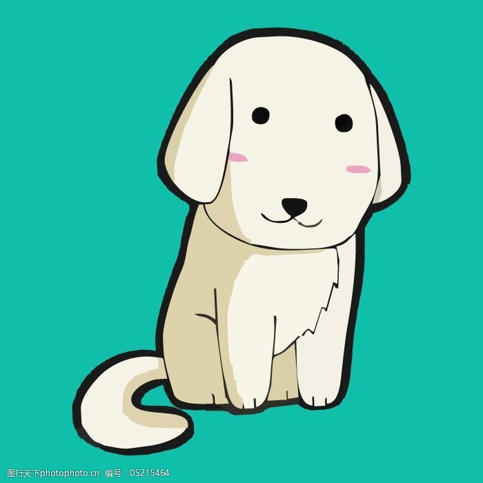 印花矢量图t恤图案可爱卡通卡通形象卡通动物免费素材