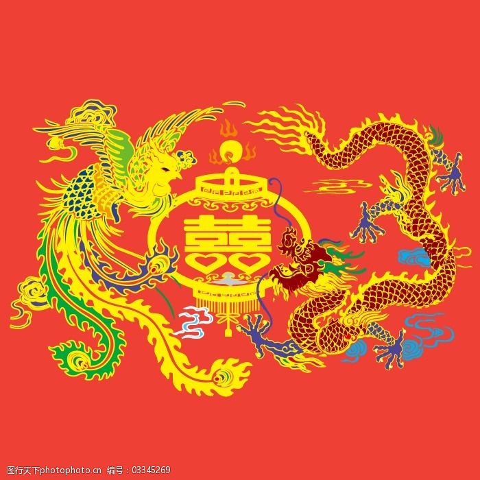 印花矢量图t恤图案图文结合动物龙免费素材