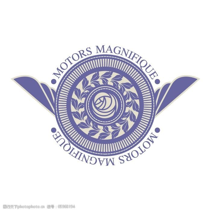 轮盘 免费下载 印花矢量图 图文结合 徽章标记 面料图库 服装设计