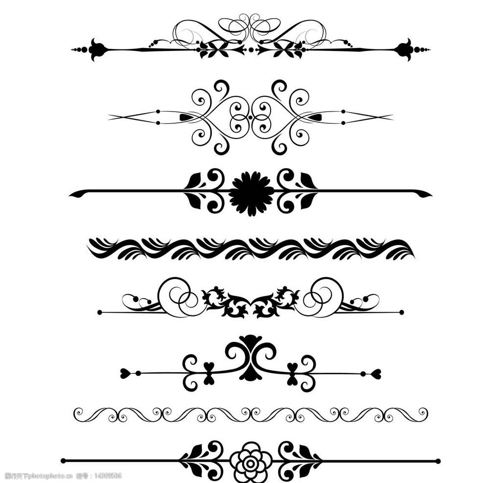 欧式花纹图标图片