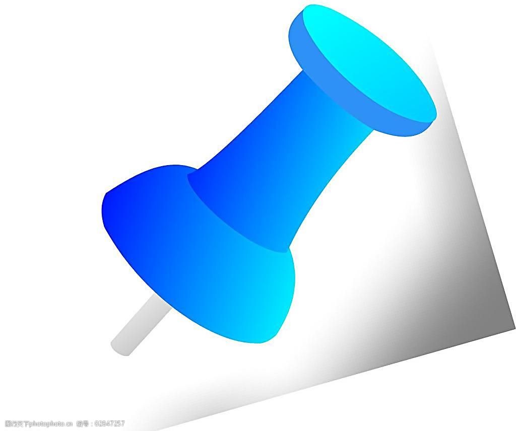 办公用品 标识标志图标 大头钉 钉子 图钉 小图标 学习用品 图钉矢量