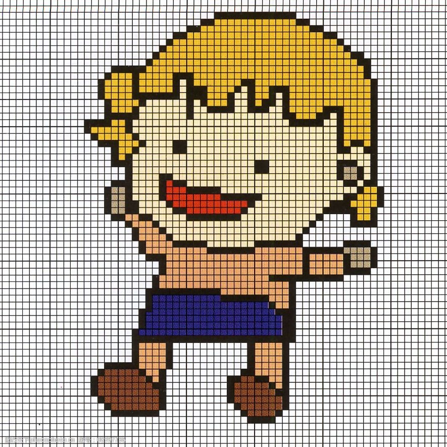 毛衫图案人物女孩毛衣免费素材