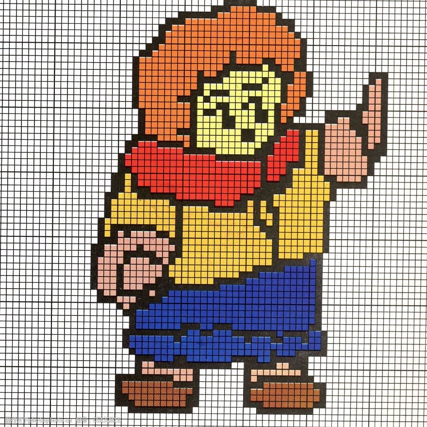 毛衫图案人物小丑毛衣免费素材