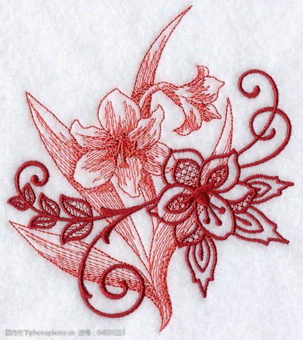 时尚休闲女装成熟优雅女装绣花t恤图案毛衫印花免费素材