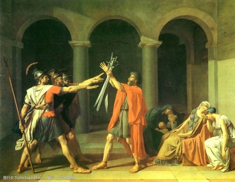 位图艺术效果油画世界名画色彩免费素材