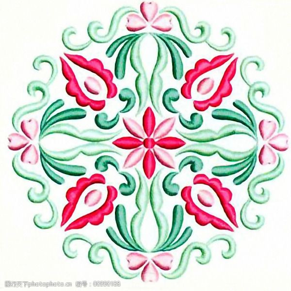 服装图案 家纺 免费下载 绣花 植物花纹 面料图库 服装设计 图案花型