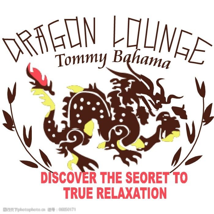 印花矢量图靓仔装t恤图案潮流动物免费素材