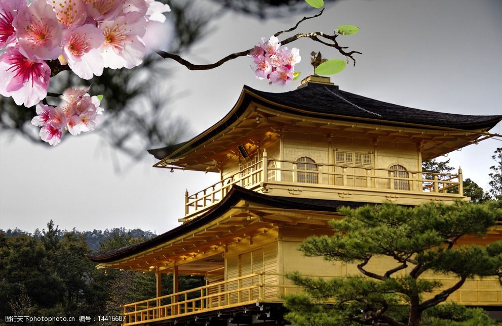 日本古建筑图片