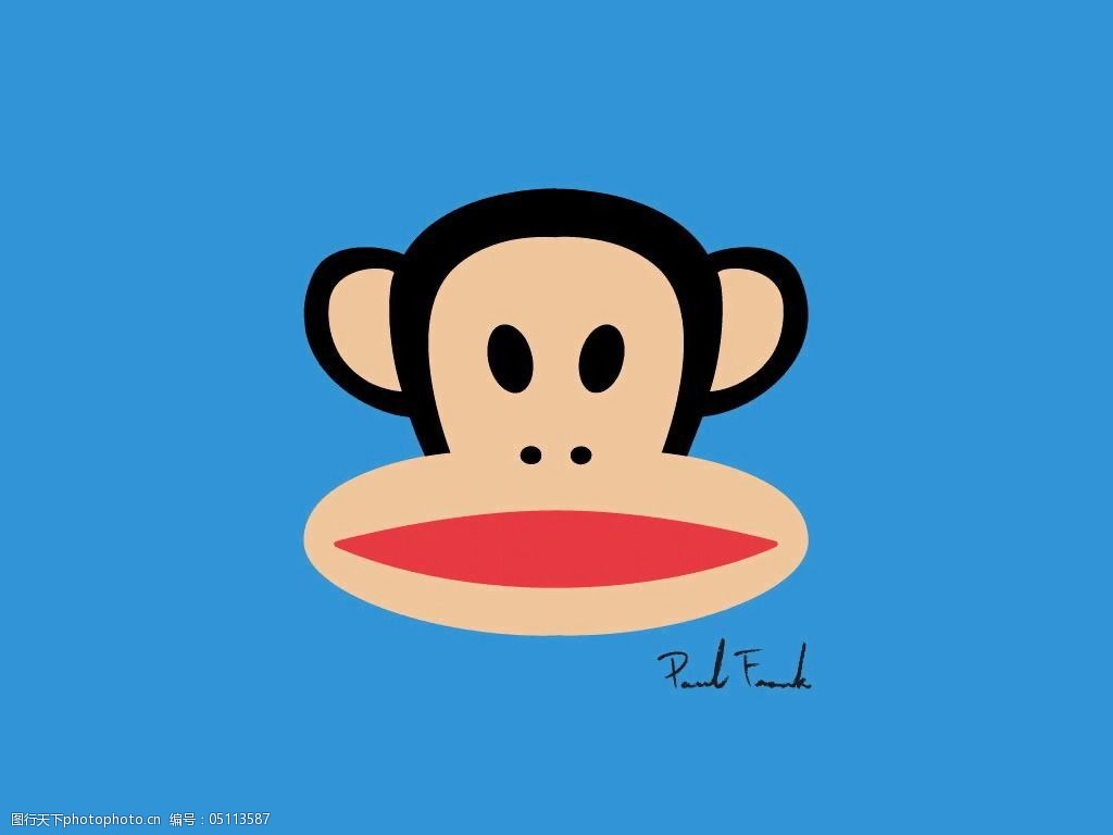 位图动物猴子色彩彩色免费素材