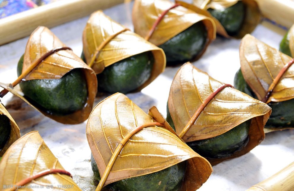 湘西蒿子粑图片