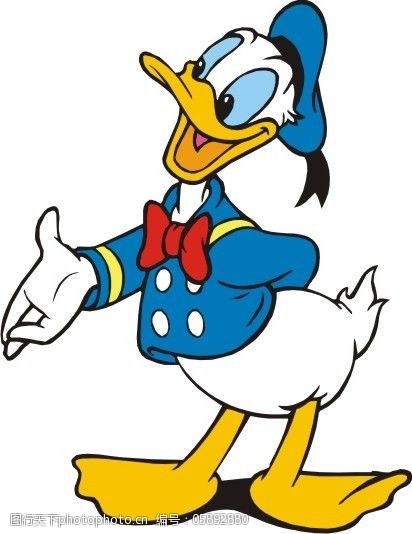 印花矢量图卡通动物可爱卡通色彩迪士尼免费素材