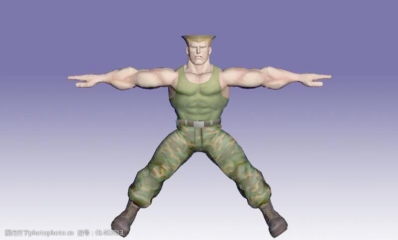 街头霸王四街霸streetfighteriv古烈(guile)