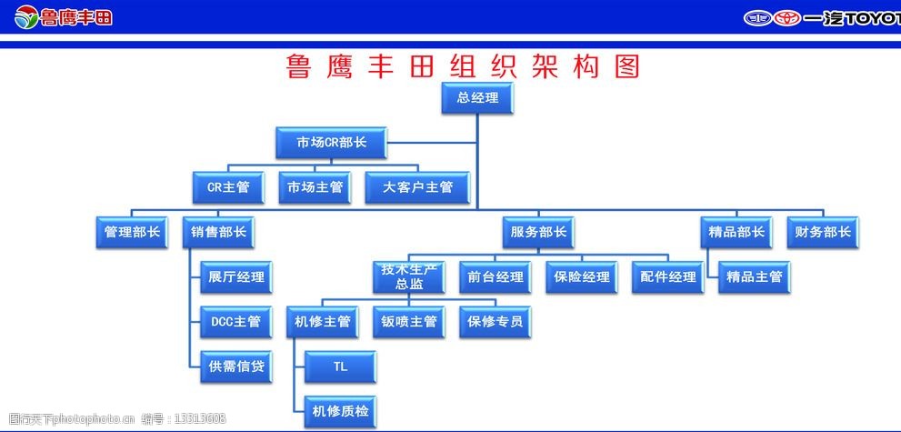 丰田汽车组织结构类型图片