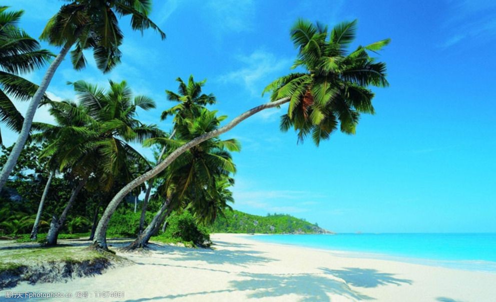 唯美海岸风景图片图片-图行天下图库