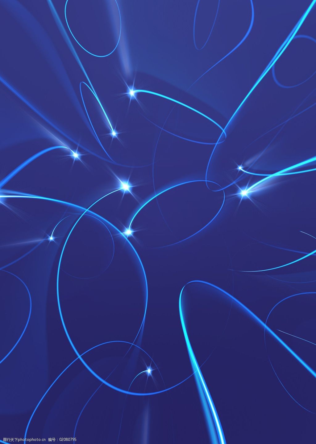 动感蓝色线条背景