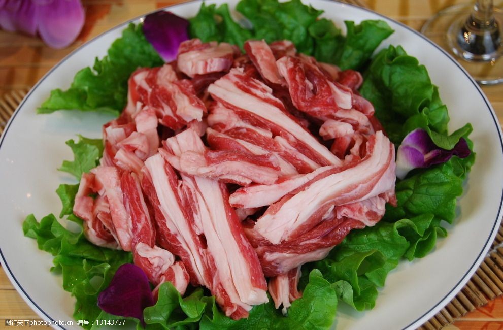 原味羊肋条图片