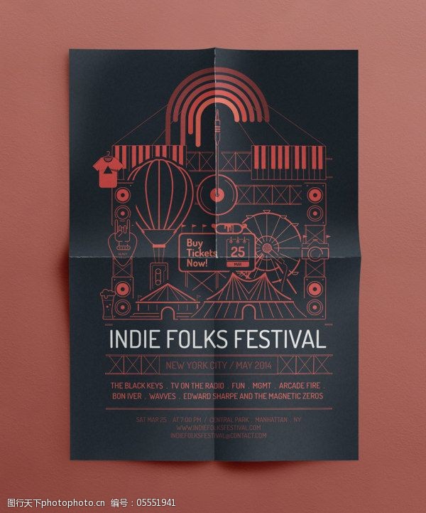 高品质vi模板海报