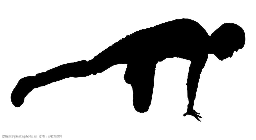 行动中的人的形状