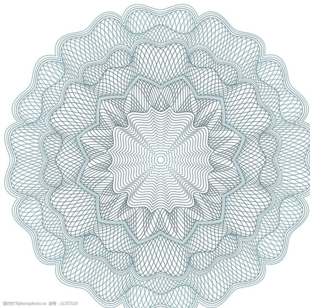 防伪花纹证书花纹图片图片-图行天下图库