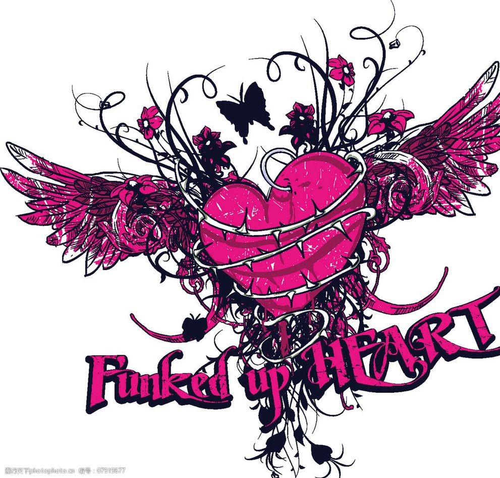 t恤图案花纹设计图片