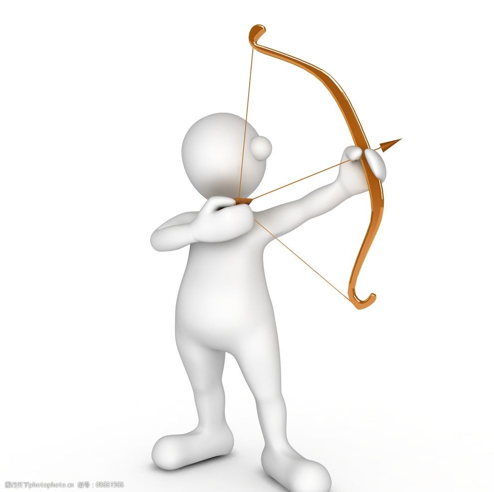 关键词:商务插画 商务 插画 商业 小白人 射击 射箭 运动 瞄准 动漫