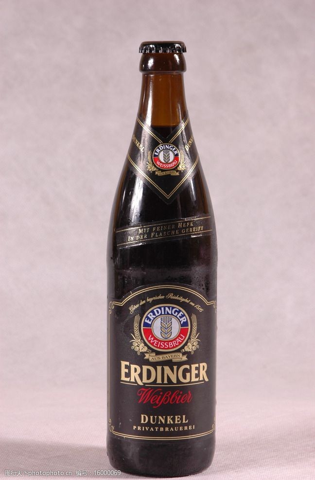 德国艾丁格黑啤图片