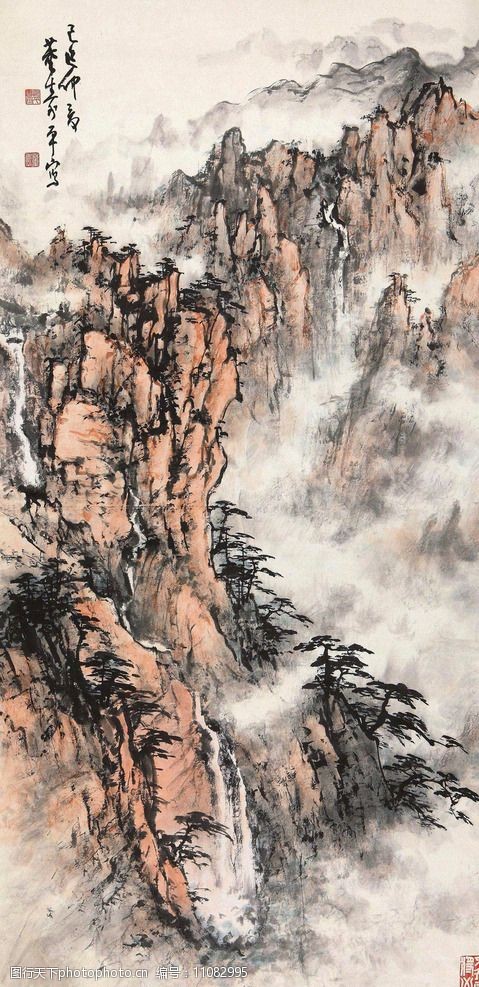 天津画家黄山川的画图片
