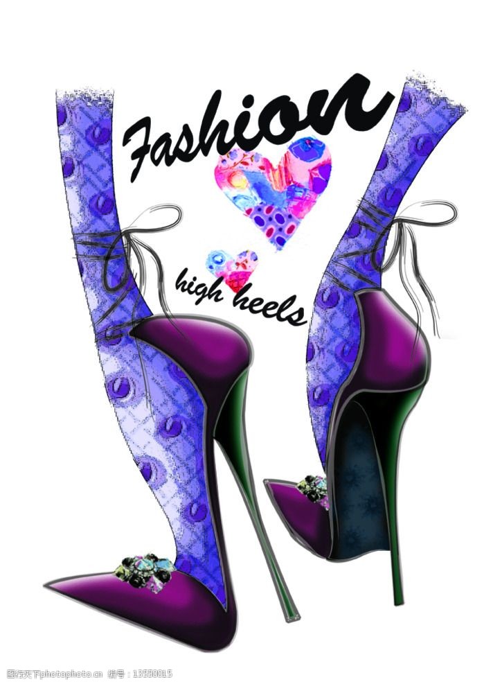 高跟鞋图片