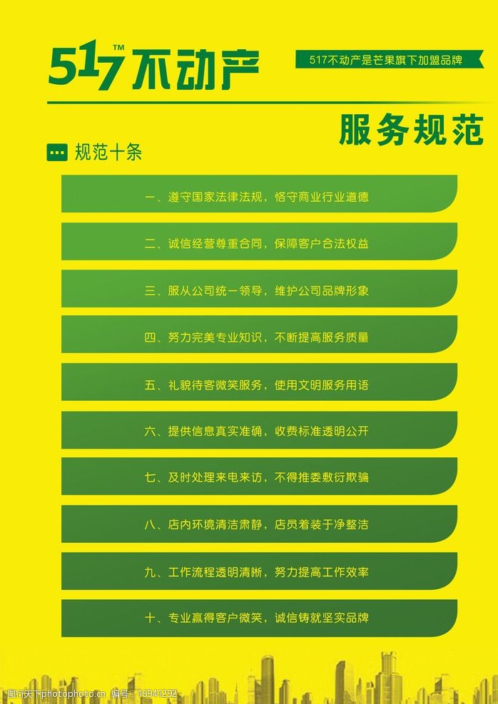 服务规范图片