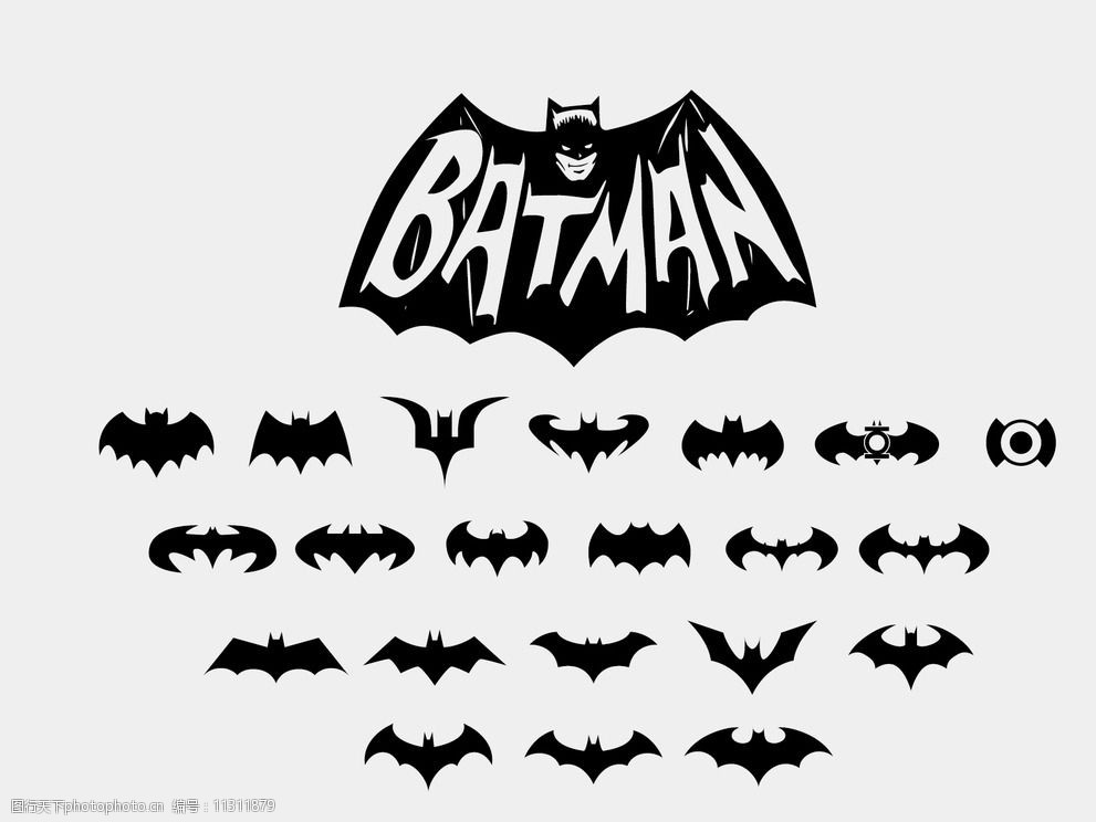 关键词 蝙蝠侠logo 蝙蝠侠 batman 标志 图标 车贴 酷 炫 素材 设计